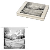 Natur 15. gummistempel (Stempel)