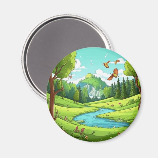 Natur 15. magnet (Vorderseite/Rückseite)