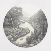 Natur 16. etiketten (Design 1)