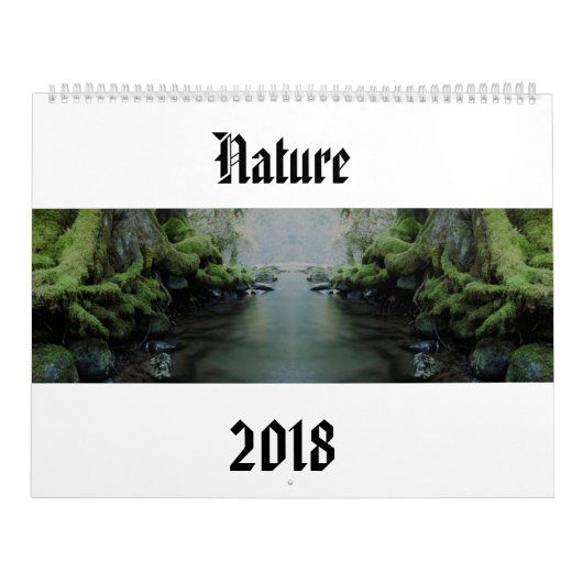 Natur 2018 kalender (Titelbild)