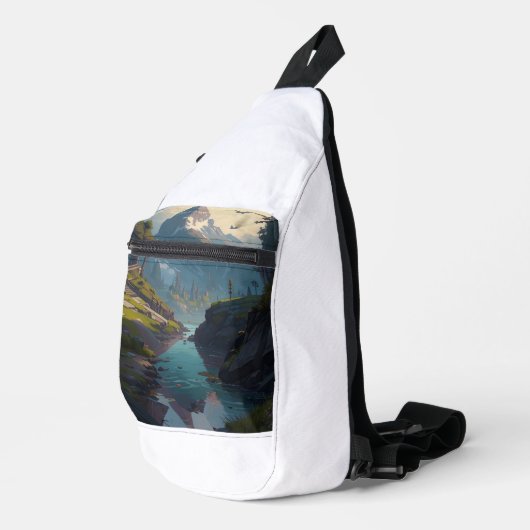 Natur 20. crossbody bag (Rechte Ecke)