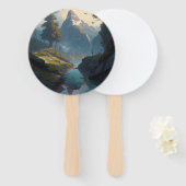 Natur 20. fächer (Vorne und Hinten)