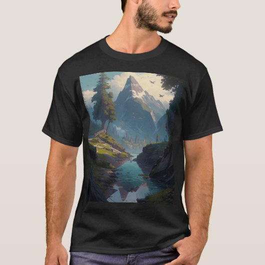 Natur 20. T-Shirt (Vorderseite)