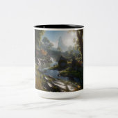 Natur 9. zweifarbige tasse (Mittel)