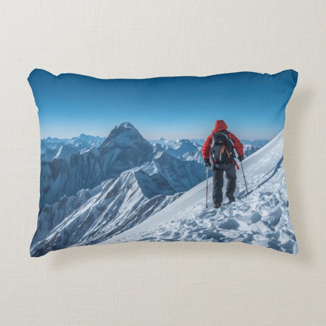 Natur-Abenteuer-Design  Dekokissen (Vorderseite)