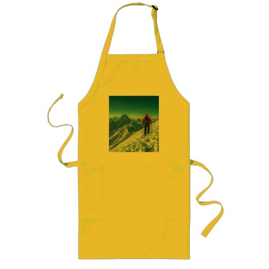 Natur-Abenteuer-Design  Lange Schürze (Vorne)