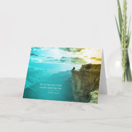 Natur-Abenteuer-Natur Zitat-Friedrich Nietzsche Karte