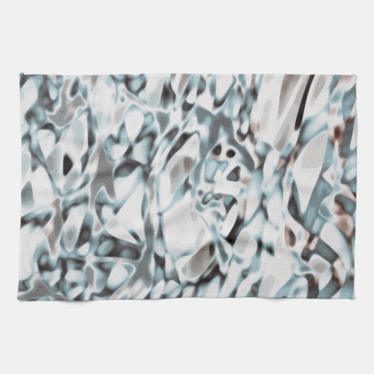 Natur Abstrakt Kunst Geschirrtuch (Horizontal)