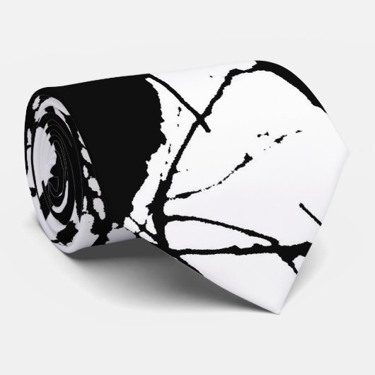 Natur-abstrakte Krawatte (Gerollt)