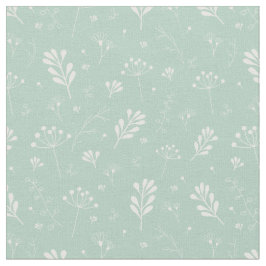 Natur Abstraktes Grünblättermuster Bio Muster Stoff