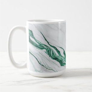 Natur abstraktes Marmormuster Hintergrund Kaffeetasse