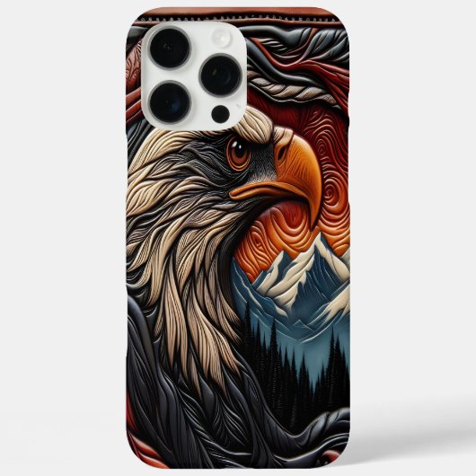 Natur-Adler-Design Case-Mate iPhone Hülle (Rückseite)