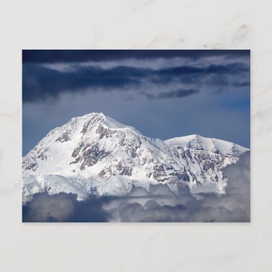 Natur Alaska Denali Landschaftsbild Foto Postkarte (Vorderseite)