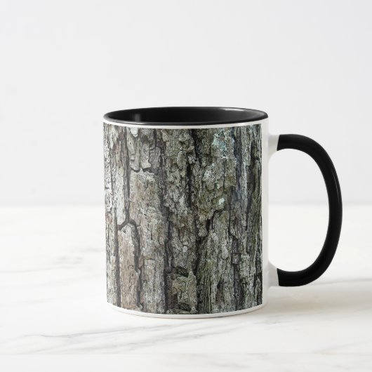 Natur-alte Kiefer-Barke Tasse (Rechts)