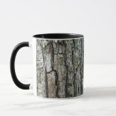 Natur-alte Kiefer-Barke Tasse (Links)