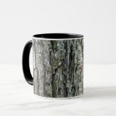 Natur-alte Kiefer-Barke Tasse (Vorderseite Links)