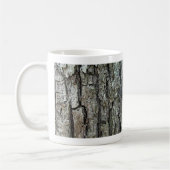 Natur-alte Kiefern-Barke Kaffeetasse (Links)