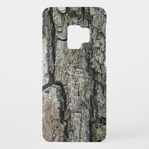 Natur-altes Kiefern-Barken-Foto Case-Mate Samsung Galaxy S9 Hülle