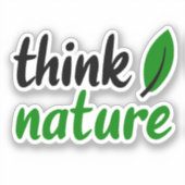 Natur Aufkleber (Vorderseite)