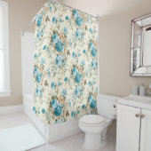 Natur Auge fesselt blumendekorativ Duschvorhang (Beispiel)