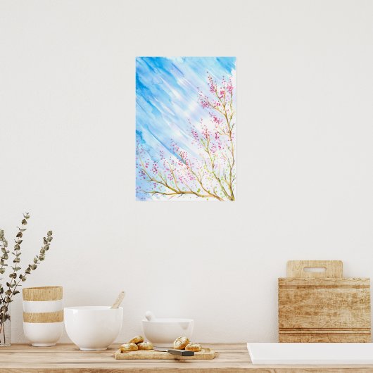 Natur background poster (Küche)