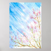 Natur background poster (Vorne)