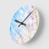 Natur background runde wanduhr (Winkel)