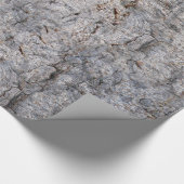 Natur-Baum-Barken-Foto Geschenkpapier (Ecke)