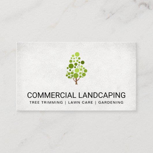Natur | Baum | Gartenarbeit | Landflucht Visitenkarte (Vorderseite)