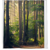 Natur, Bäume im Nationalpark Duschvorhang (Vorderseite)