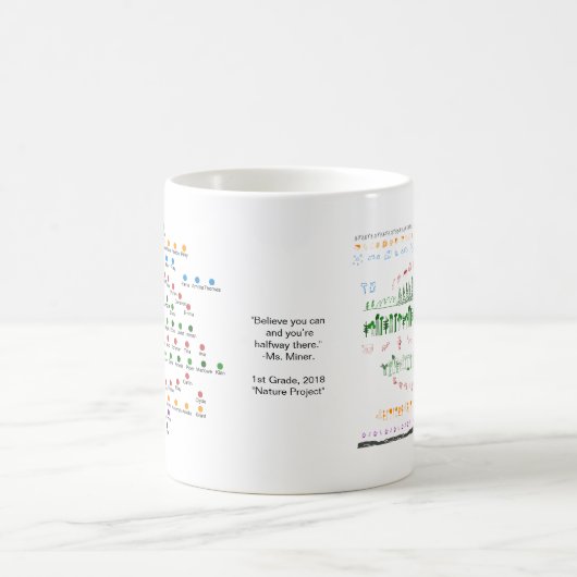 Natur-beschaffenTasse Kaffeetasse (Mittel)