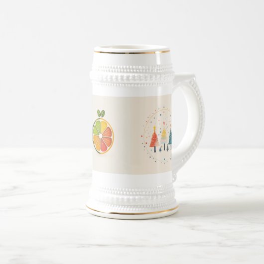 Natur Bierglas (VorderseiteRechts)