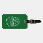 Natur bitte gepäckanhänger (Vorderseite horizontal)