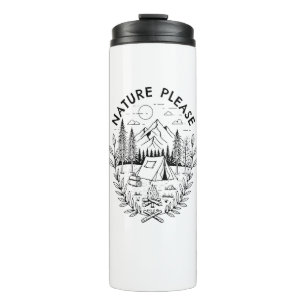 Natur bitte thermosbecher