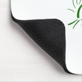 Natur-Blatt-Grün Mini - Mousepad (Ecke)