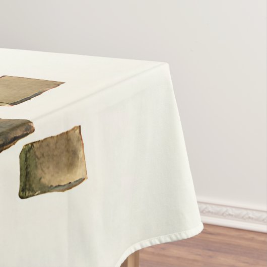 Natur Botanisches Blumenhorse Jumping Tischdecke (Beispiel)