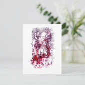 Natur Dankeskarte (Stehend Vorderseite)