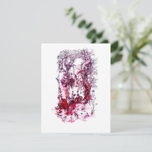 Natur Dankeskarte (Stehend Vorderseite)