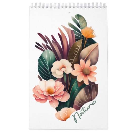 "Natur: der beste Lehrer" Kalender (Titelbild)