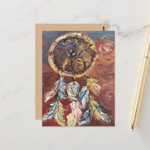 Natur des Traumfängers Postkarte