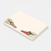 Natur Die vielen Gesichter eines Schwans Post-it Klebezettel (angewinkelt)