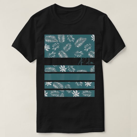 NATUR Druckgrafik im urbanen Stil der Natur T-Shirt (Design vorne)