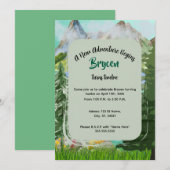 Natur Einladung (Vorne/Hinten)