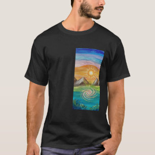 Natur-Energie-Wirbel T-Shirt