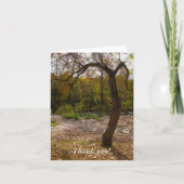 Natur erreicht dankeskarte (Vorderseite)