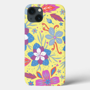 Natur Farbige Blumen Vintage Case-Mate iPhone Hülle