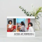 Natur | Fett 3 Foto Abschluss Ankündigung (Stehend Vorderseite)