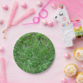 Natur, Flecken des Grases, Pappteller (Party)