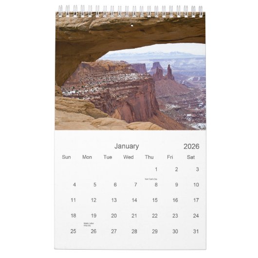 Natur-Foto-Kalender Kalender (Jan 2026)