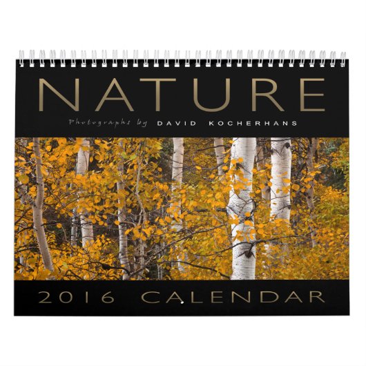 Natur-Fotografie-Kalender 2016 Davids Kocherhans Kalender (Titelbild)
